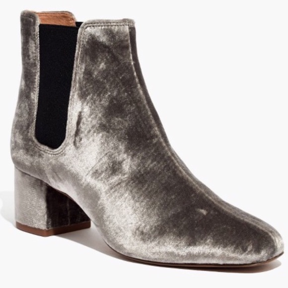 Madewell Shoes - Madewell the walker chelsea boot in velvet